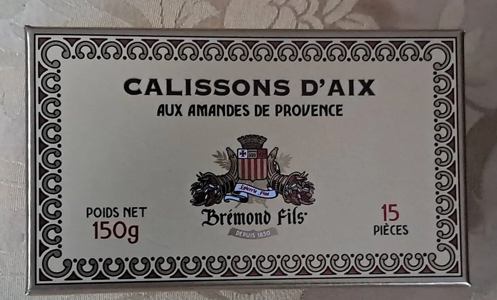 Calissons d'aix aux amandes de provence