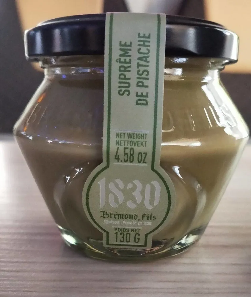 Douceur à tartiner suprême de pistaches