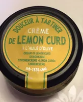 Douceur à tartiner crème de lemon curd