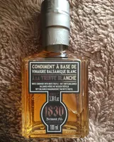 Condiment a base de vinaigre balsamique à la truffe blanche