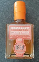 Condiment à base de balsamique blanc à la pêche et abricot