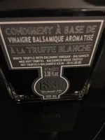 Vinaigre balsamique et truffe blanche