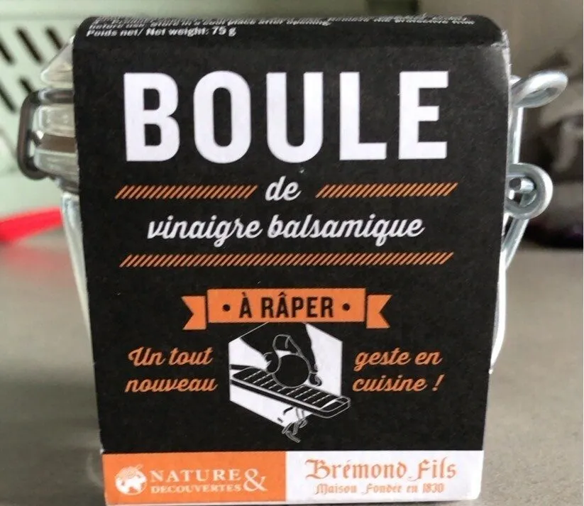 Boule de vinaigre balsamique