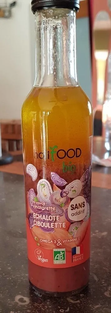 Sauce vinaigrette échalote ciboulette