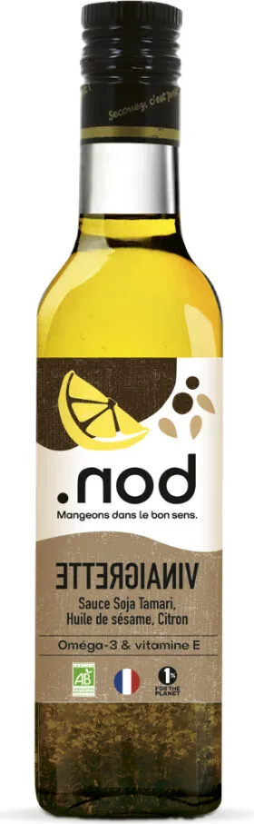 Vinaigrette soja - sesame toasté - citron
