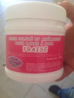 Sucre coloré et aromatisé barbe a papa