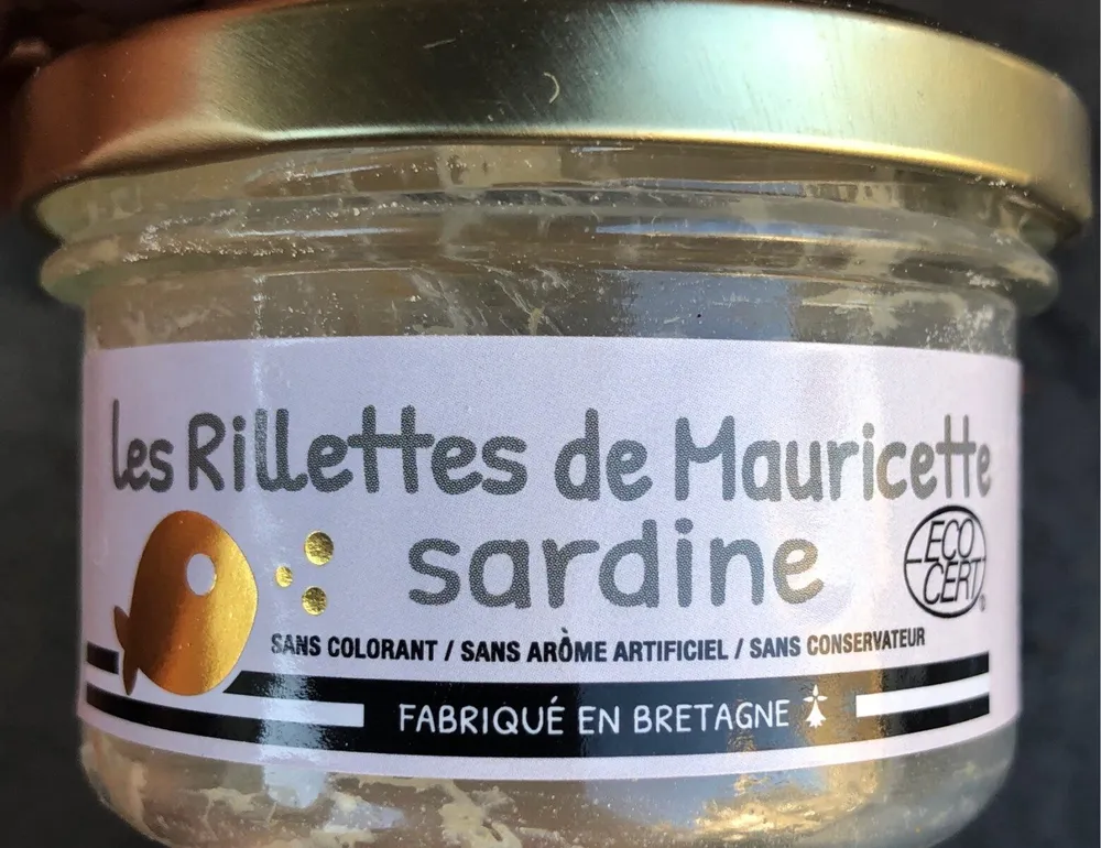 Les rillettes de mauricette sardine