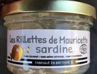 Les rillettes de mauricette sardine