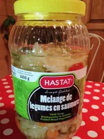 Mélange de légumes en saumure