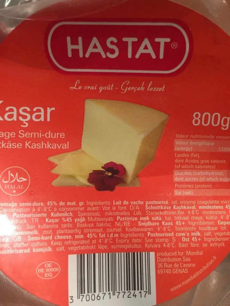 Kasar fromage semi-dure