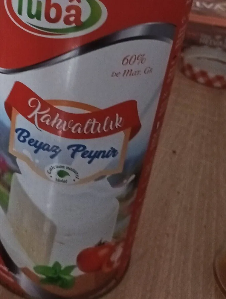 Tuba beyaz peynir