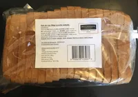 Pain de mie 700gr tranché emballé