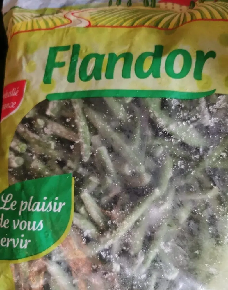 Haricots verts très fins surgelés