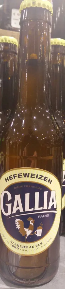 Bière Blanche - Gallia Hefeweizen