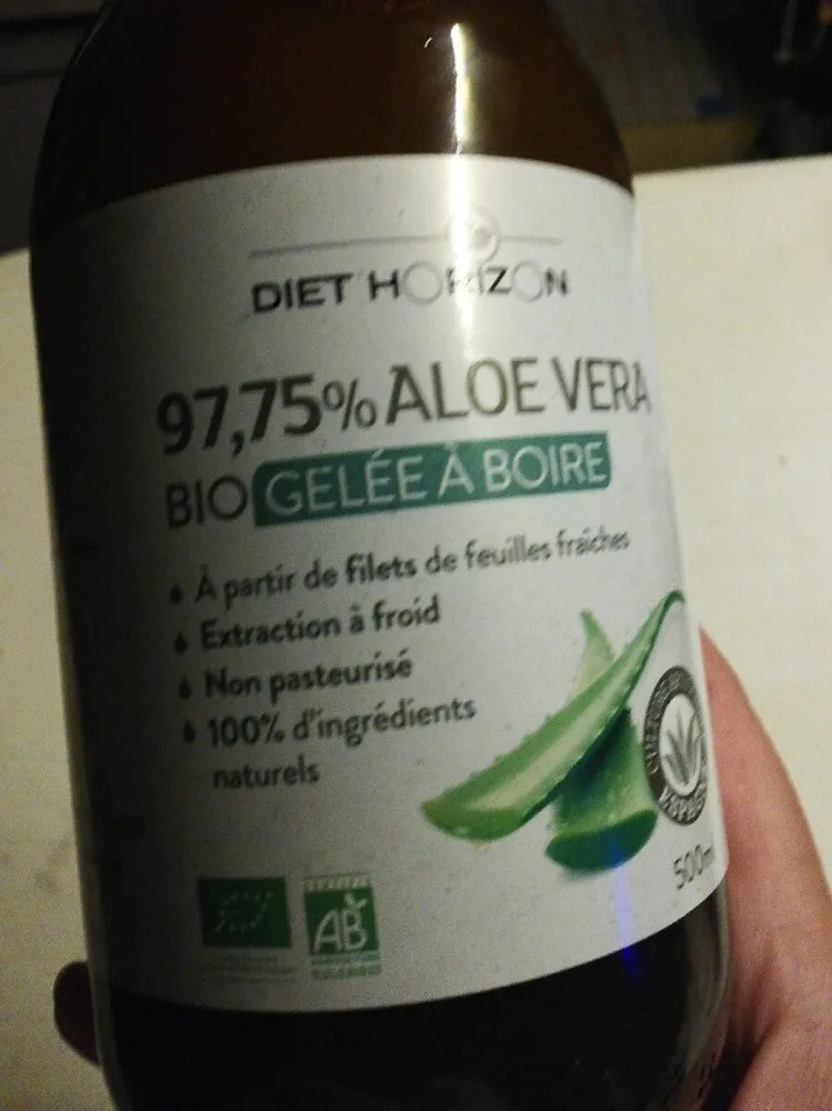 Gelée à boire aloe Vera