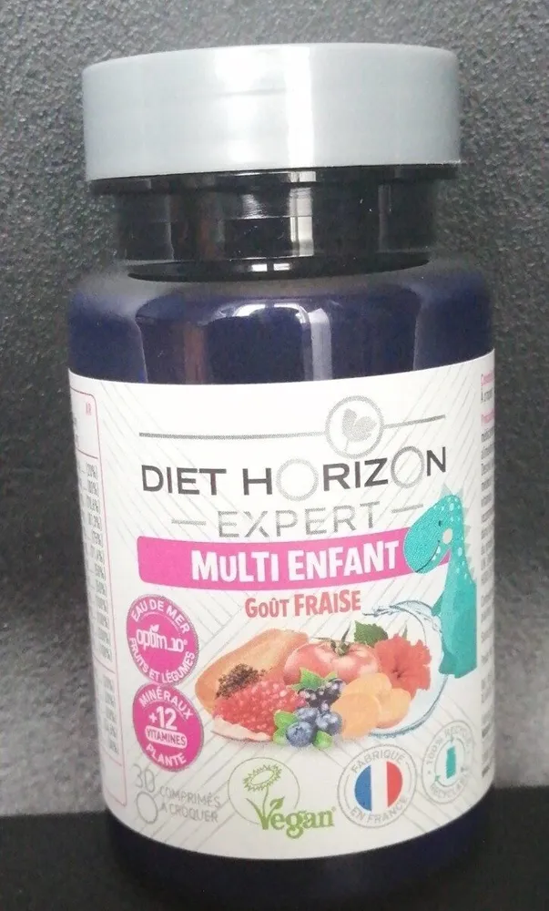 Multi enfants goût fraise