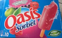 Sorbet Pomme Cassis Framboise Oasis