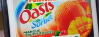 Sorbet mangue fruits rouges