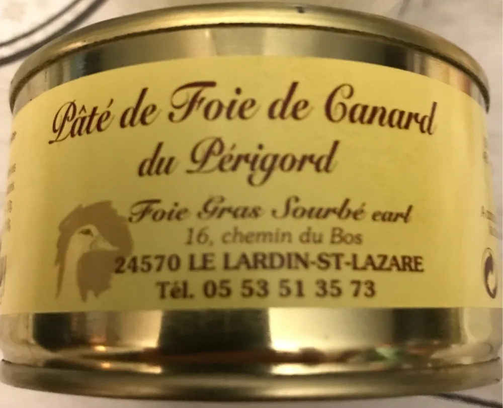 Paté de foie de canard du Périgord