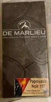 Tablette chocolat noir Papouasie