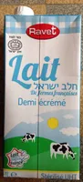 Lait demi écrémé