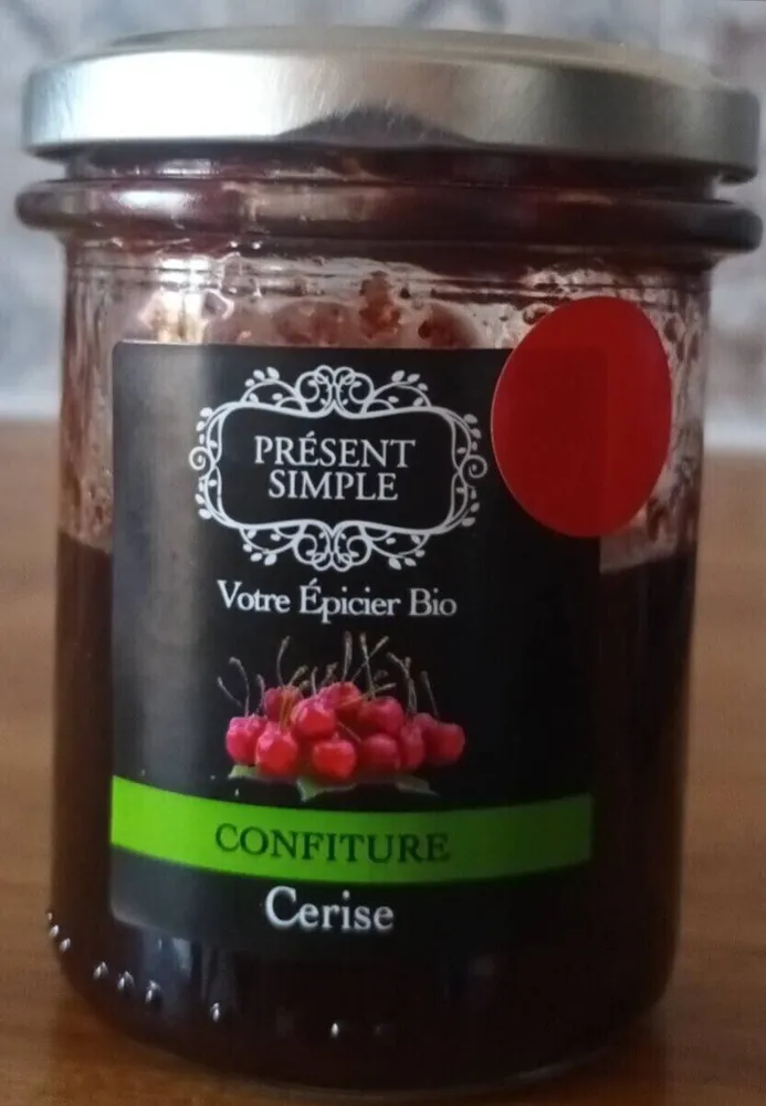 Confiture cerise votre épicier bio