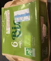6 œufs Bio