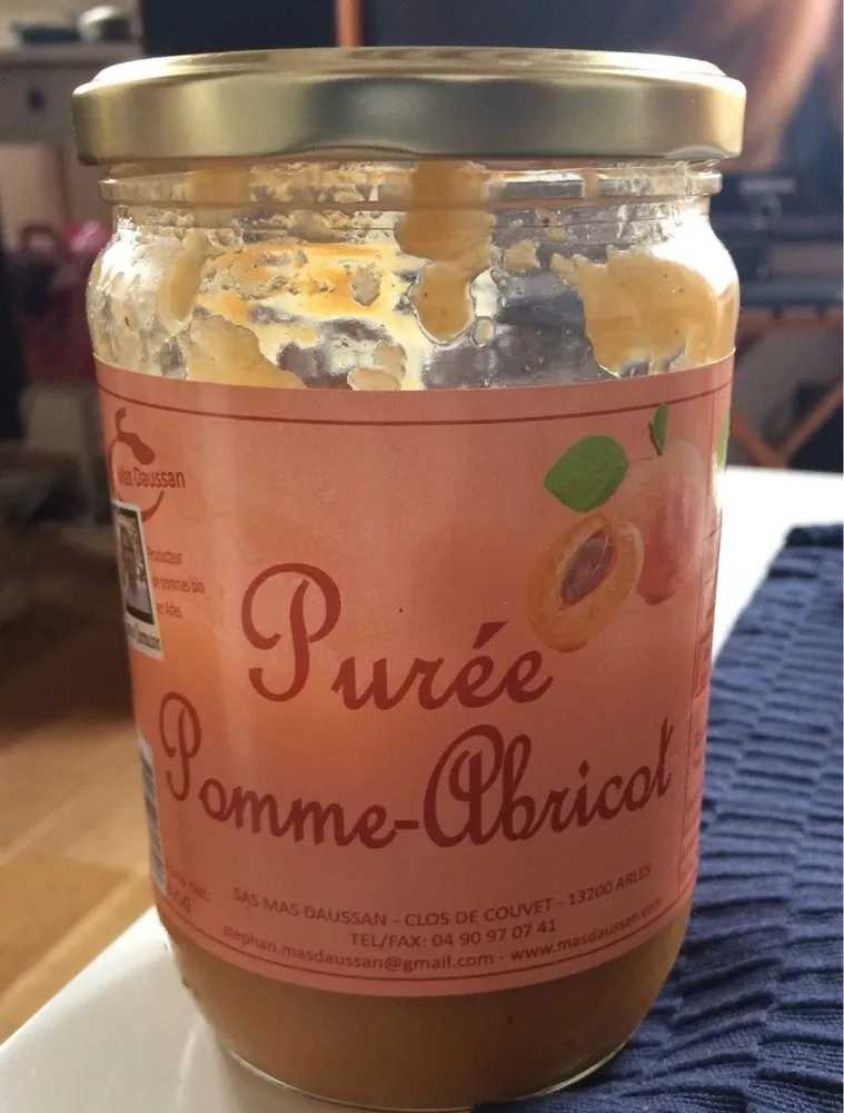 Purée pomme-abricot