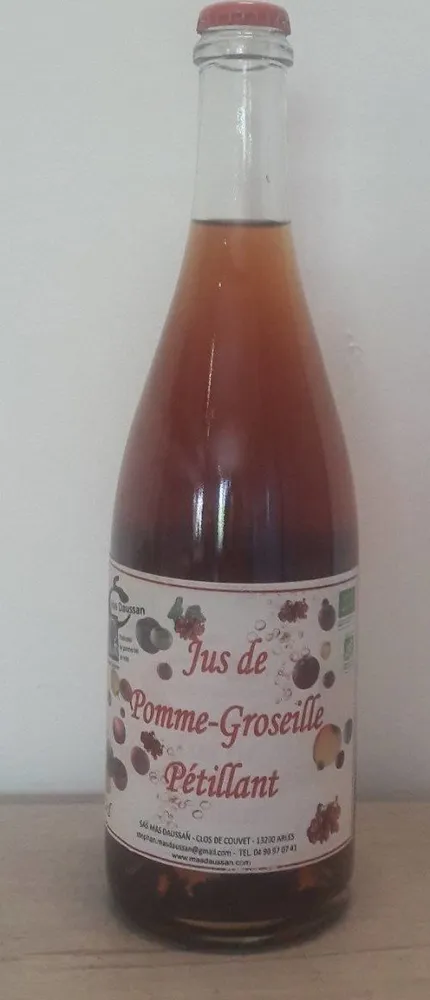 Jus de pomme-groseille Petillant
