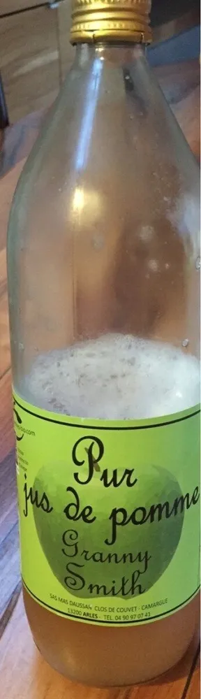 Pur jus de pomme granny smith