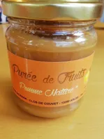 Compote purée de fruits pommes nature