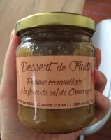 Pomme caramelisée à la fleur de sel de camargue