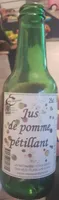 Jus de pomme petillant