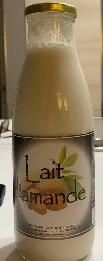 Lait d’amande
