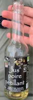 Jus de poire pétillant