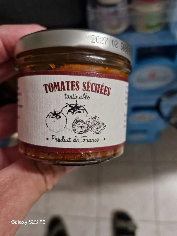 Tomates séchées tartinable