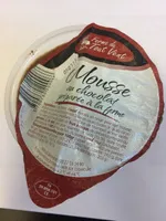 Mousse au chocolat preparee à la ferme