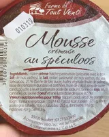 Mousse cremeuse au speculoos