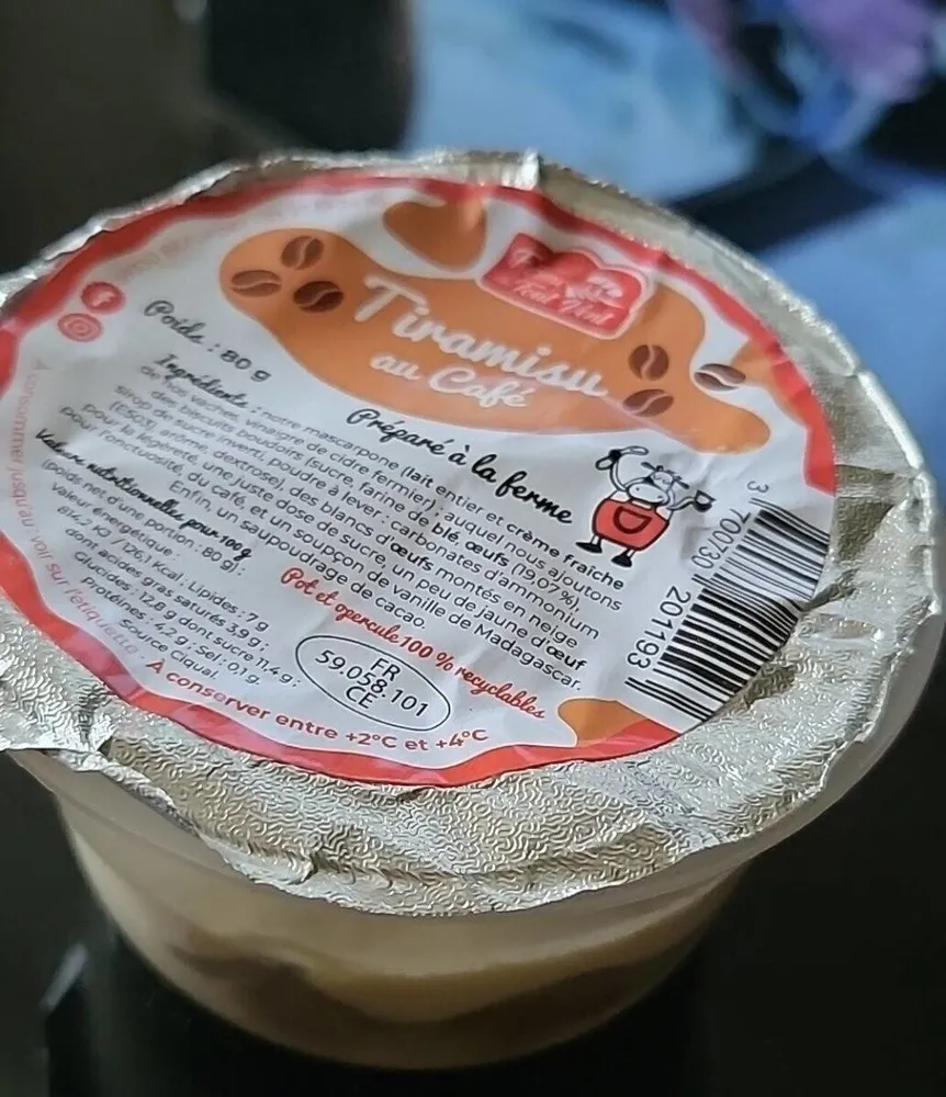 Tiramisu au café