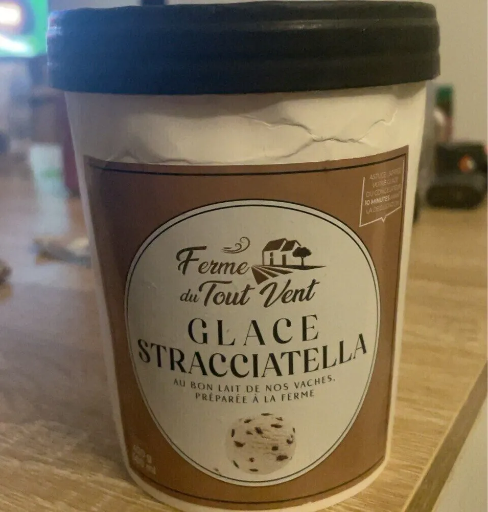Glace stracciatella