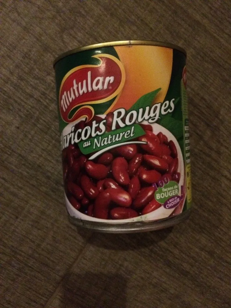 Haricots rouges au naturel