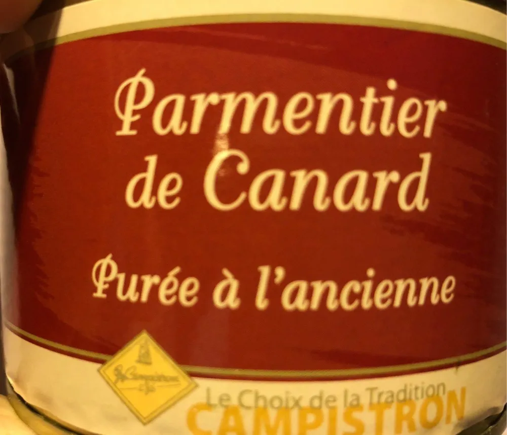 Parmentier de canard