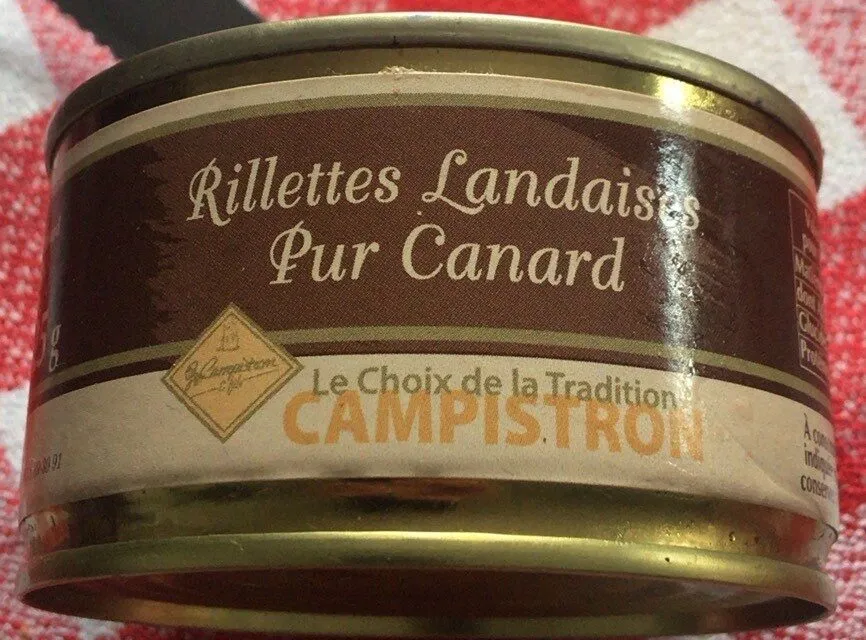 Rillettes landauses pur canard