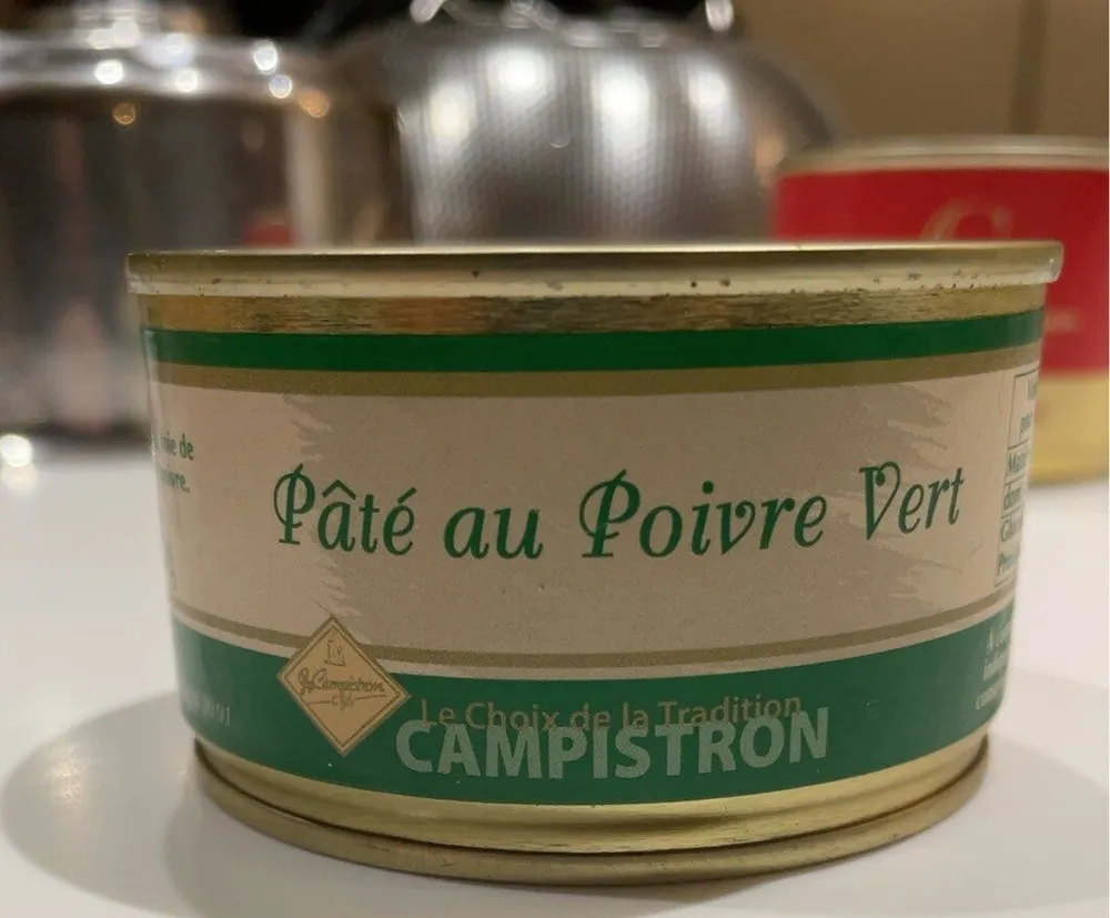 Pâté au poivre vert