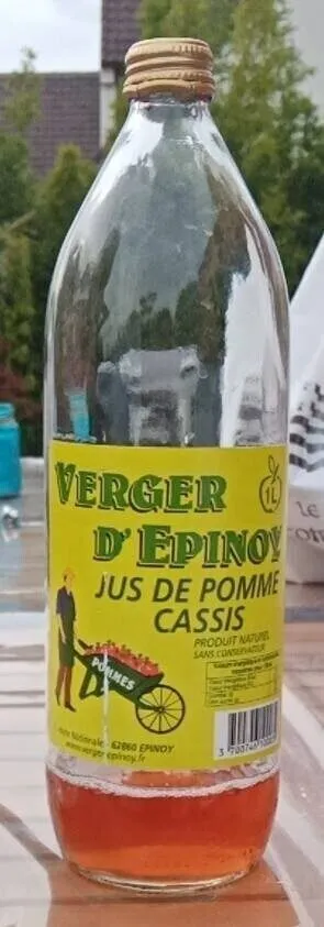 Jus pomme cassis