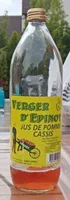 Jus pomme cassis