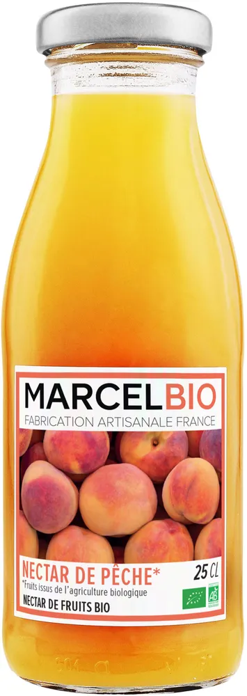 Marcel Bio Nectar de pêche Bio 25cl