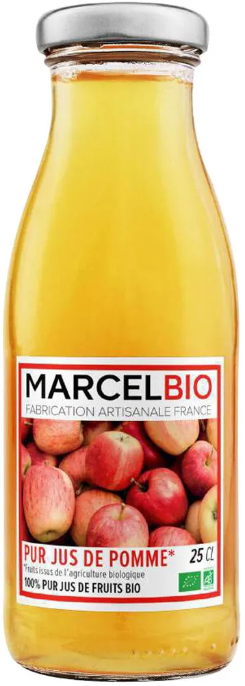 Marcel Bio Jus de pomme Bio 25cl