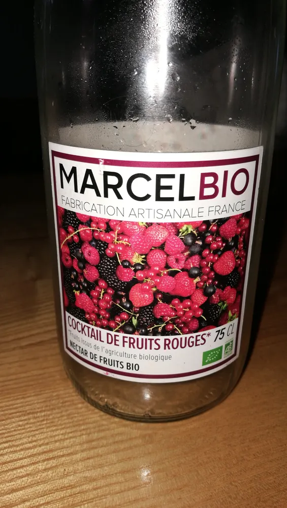 Cocktail De Fruits Rouges Bio