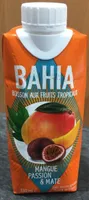 Boisson aux fruits tropicaux mangue passion & maté